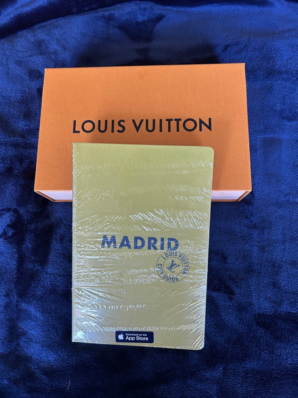 Louis Vuitton Orange Box with Green Madrid Guide